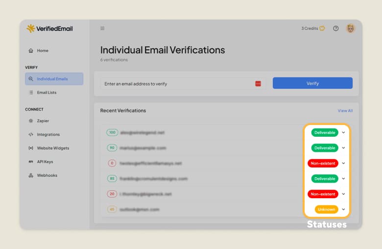 How To Viewing Results in App.Verified.Email