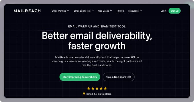 MailReach provides email warmup and visibility into inbox provider responses