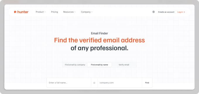 Hunter.io is a popular B2B lead generation tool