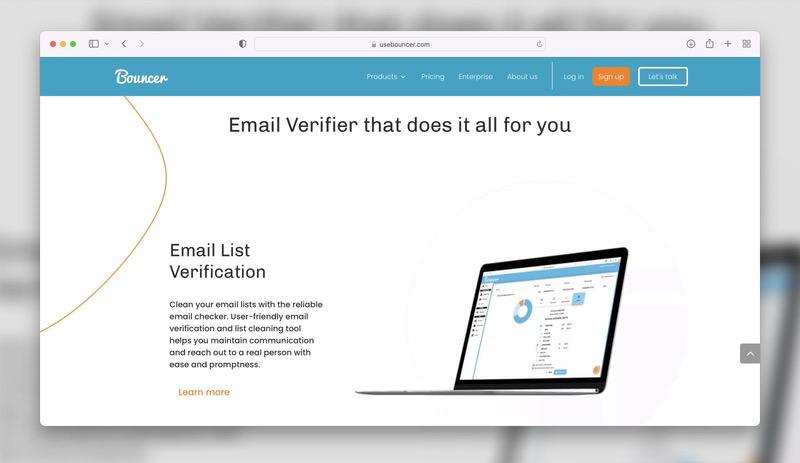 Bouncer is a newer email verification service known for accuracy and safety