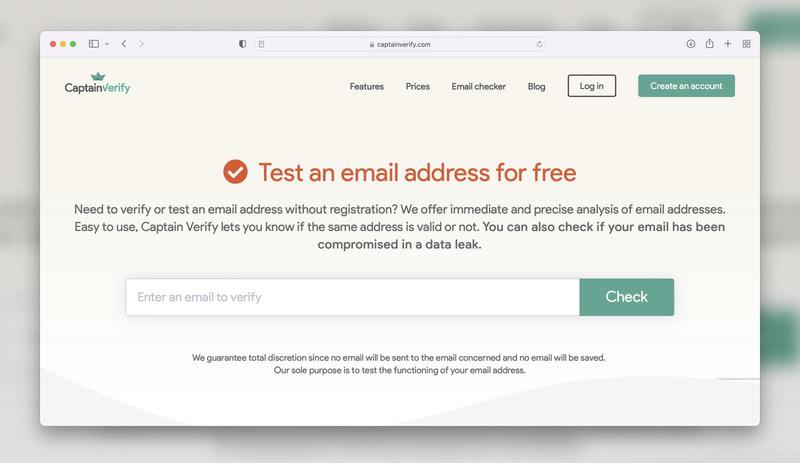 Captain Verify the real-time verification platform