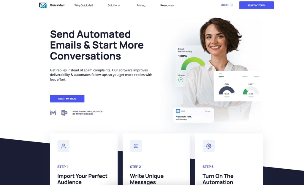 QuickMail best mass email service