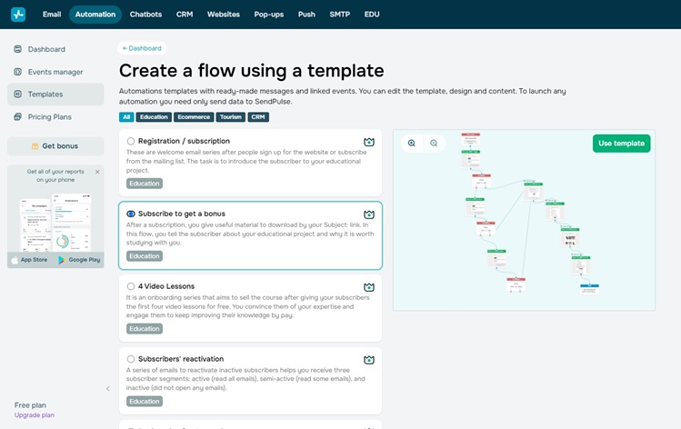 SendPulse is one the best mass email service