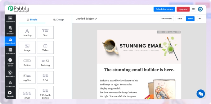 Pabbly Email Marketing is the platform for sales and marketing